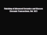 Read ‪Finishing of Advanced Ceramics and Glasses (Ceramic Transactions Vol. 102)‬ PDF Online