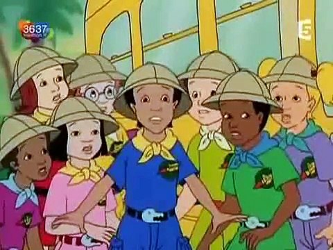 Le bus magique - dessin animé - Le bus Saurus