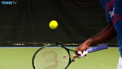 Gael Monfils fait étalage de son adresse
