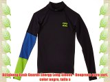 Billabong Rash Guards Energy Long Sleeve - Neopreno para surf color negro talla s