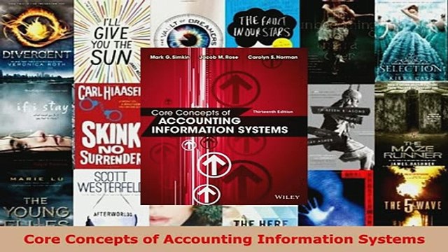 Download Core Concepts of Accounting Information Systems Free Books