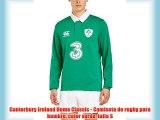 Canterbury Ireland Home Classic - Camiseta de rugby para hombre color verde talla S
