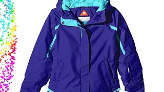 Columbia chica acción alpino chaqueta impermeable niña color Morado - Light Grape tamaño mediano