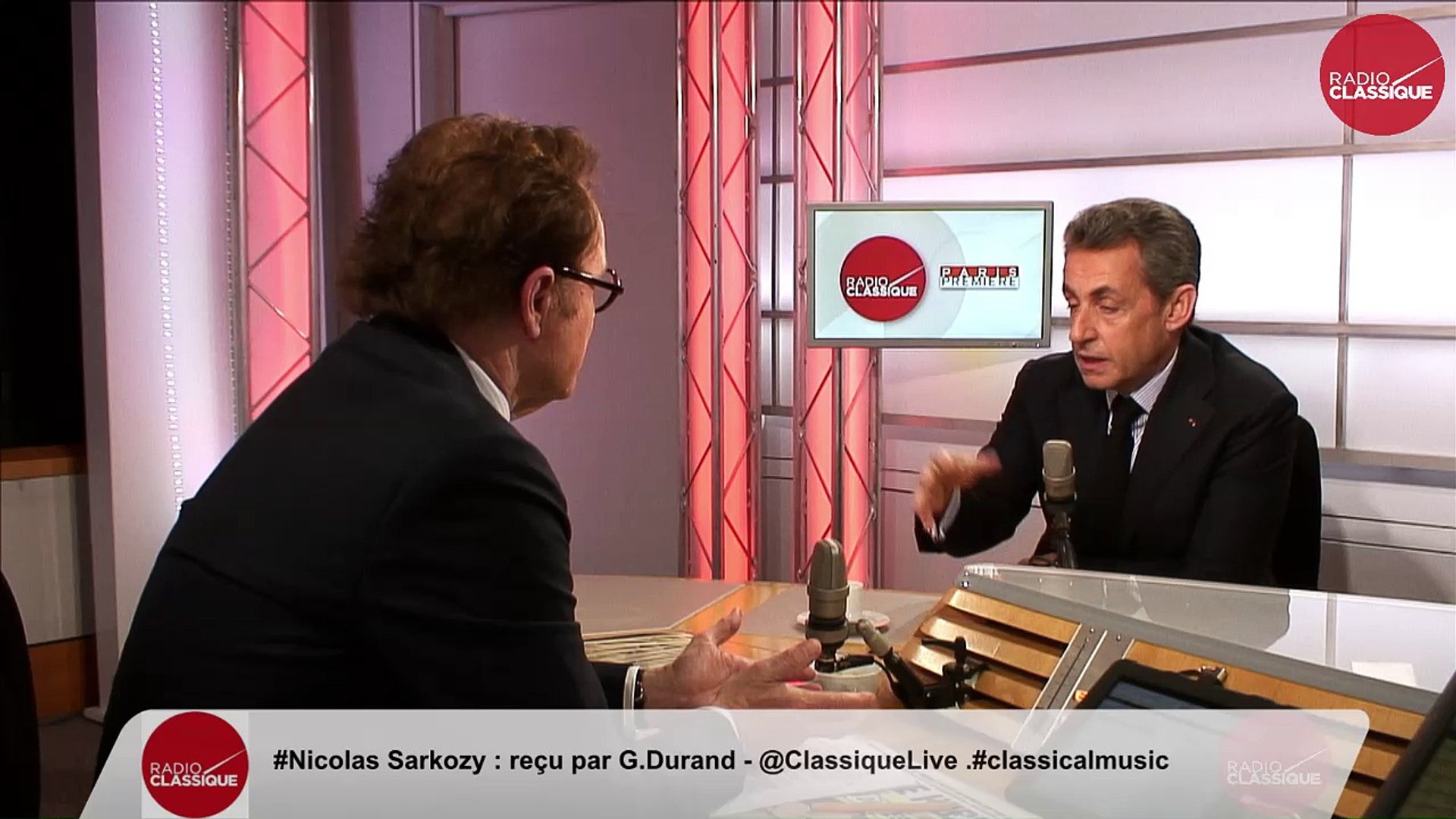 1 ère partie de l'interview de Nicolas Sarkozy - Vidéo Dailymotion