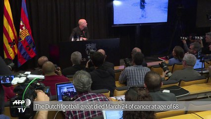 Son of football great Cruyff: 'Johan belongs to everyone'