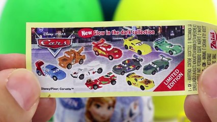 Kinder Surprise Eggs Spongebob Peppa Pig play Doh Cars Hello Kitty Disney Frozen egg