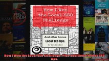 How I Won the Local SEO Challenge Plus additional bonus SEO tips