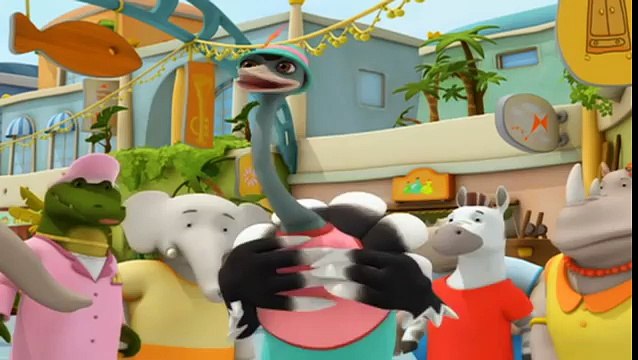 Babar y Las Aventurase de Badou: EL VALIENTE/ LA ACTUACIÓN DE LA SEÑORITA STRICH Ep 14