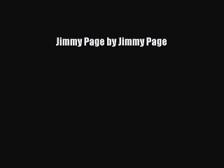 Download Jimmy Page by Jimmy Page  EBook