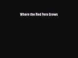 Read Where the Red Fern Grows Ebook Free