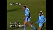 21.03.1984 - 1983-1984 UEFA Cup Quarter Final 2nd Leg FK Austria Wien 2-2 Tottenham Hotspur