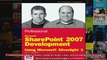 Professional Microsoft SharePoint 2007 Development Using Microsoft Silverlight 2