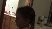 Little Girl Sees Dad Without Beard For The First Time