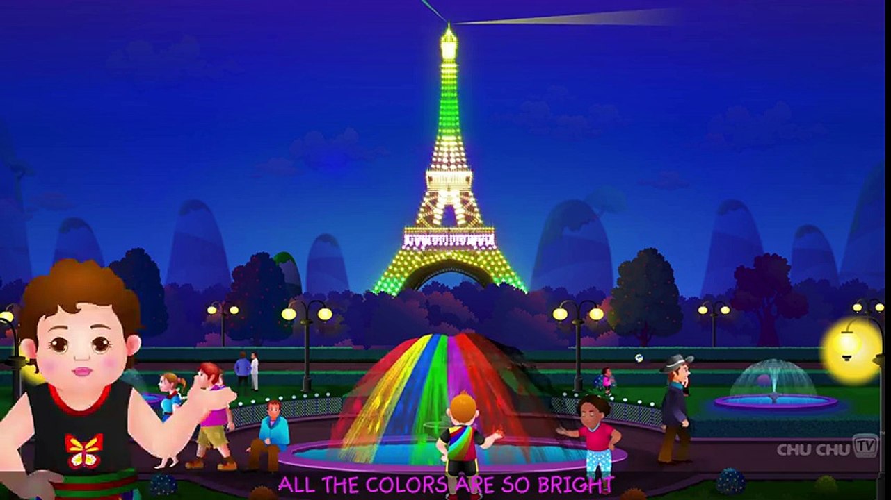 Color PURPLE Song  Learn Colours  Preschool Colors Nursery Rhymes BY ANIMATED WORLD ...