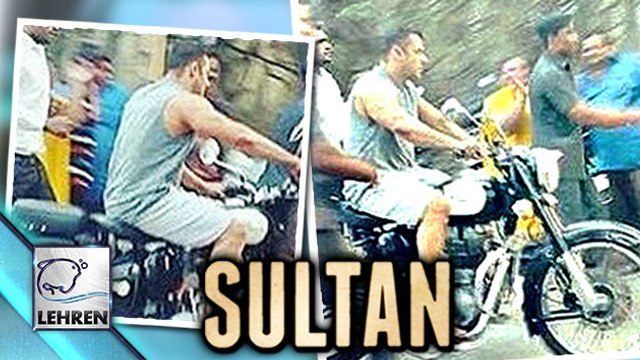 Salman Khan CYCLING On 'Sultan' Sets