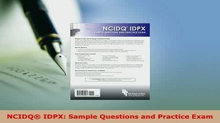 PDF  NCIDQ IDPX Sample Questions and Practice Exam Download Online