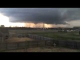 Funnel Cloud Forms Over Tulsa Suburb