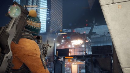 The Division - General Assembly: Colonial Bliss Helicopter Hack Turrets Bossfight (Damascus BP)