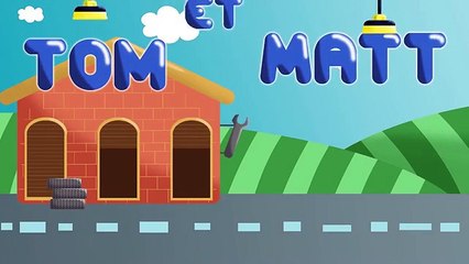 Compilation: camion poubelle, bulldozer, voiture de police | Tom & Matt les constructeurs