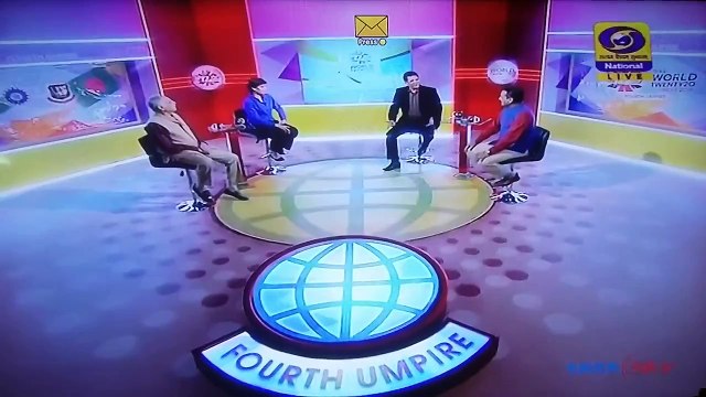 Fourth umpire England vs New Zealand at World Cup t20 2016 Semi Final -live