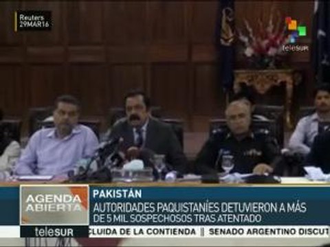 Han detenido a 5.000 sospechosos por atentados en Pakistán