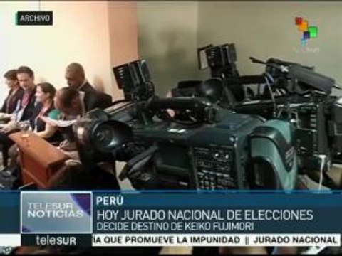 Perú: JNE realiza hoy audiencia sobre exclusión de Keiko Fujimori