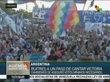 Argentina: Cámara Alta votará proyecto de pago a los 