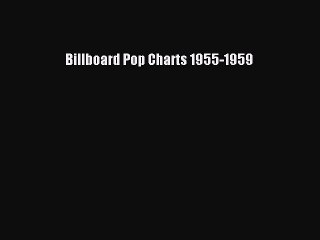 Download Billboard Pop Charts 1955-1959 PDF Free
