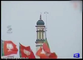 Modi stops speaking over Azaan