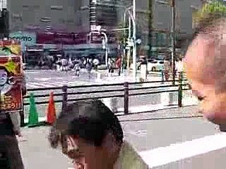 [素材]在特会の桜井誠ら、障害者を集団リンチ