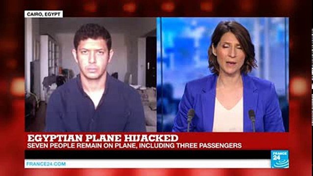 Egyptian plane hijacked hijacking not terrorist-related 7 hostages still onboard_Breaking News