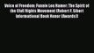 Download Voice of Freedom: Fannie Lou Hamer: The Spirit of the Civil Rights Movement (Robert