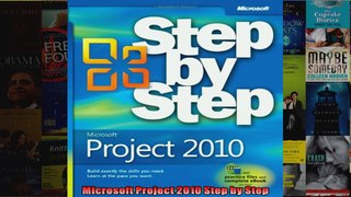 Microsoft Project 2010 Step by Step