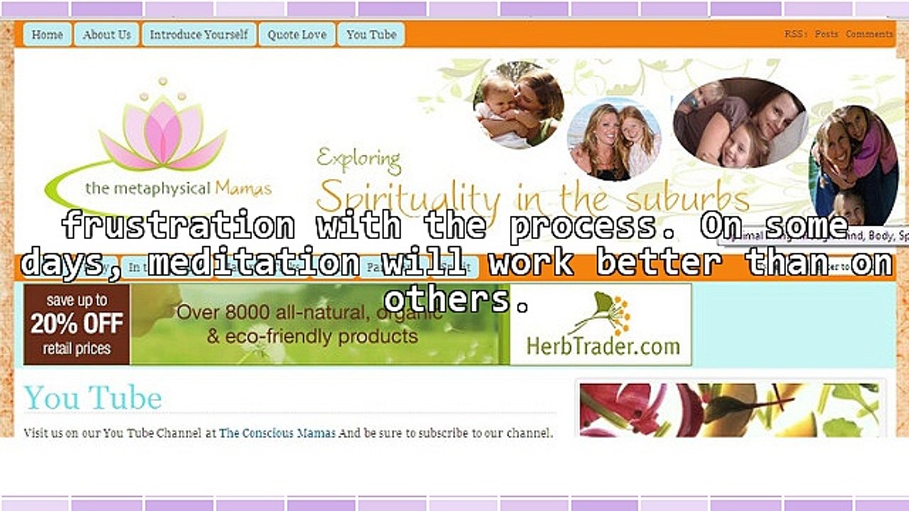 Using Meditation With Your Law of Attraction Practice