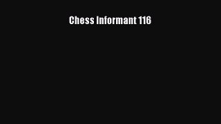 Download Chess Informant 116 Ebook Online