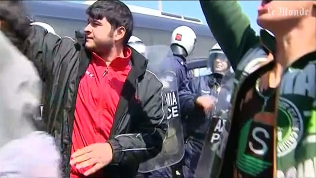 Des affrontements entre migrants et police ont éclaté dans le camp d'Idoméni