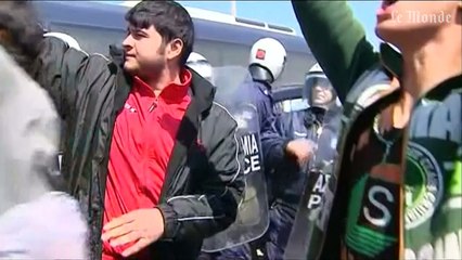 Des affrontements entre migrants et police ont éclaté dans le camp d'Idoméni