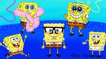 SpongeBob SquarePants Finger Family Song Nursery Rhymes | SpongeBob Songs Cartoon Baby Lea