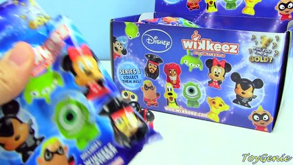Disney Wikkeez Blind Bags 50+ To Collect Plus Gold Rockstar Mickey