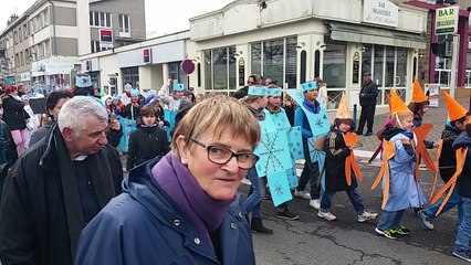 Le carnaval des enfants à Vire le mercredi 30 mars 2016