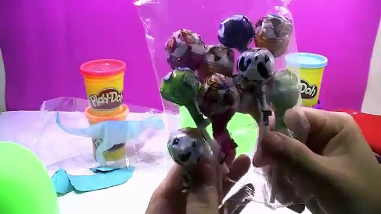 PLAY DOH WORDERFUL!!! Peppa Pig Español Kinder surprise eggs lego