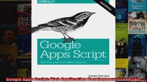 Google Apps Script Web Application Development Essentials