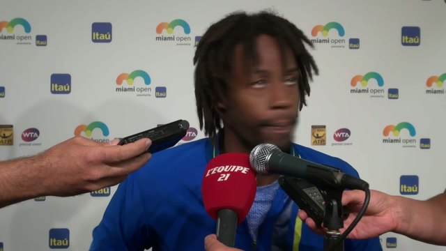Tennis - ATP - Miami : Monfils «Au courage»