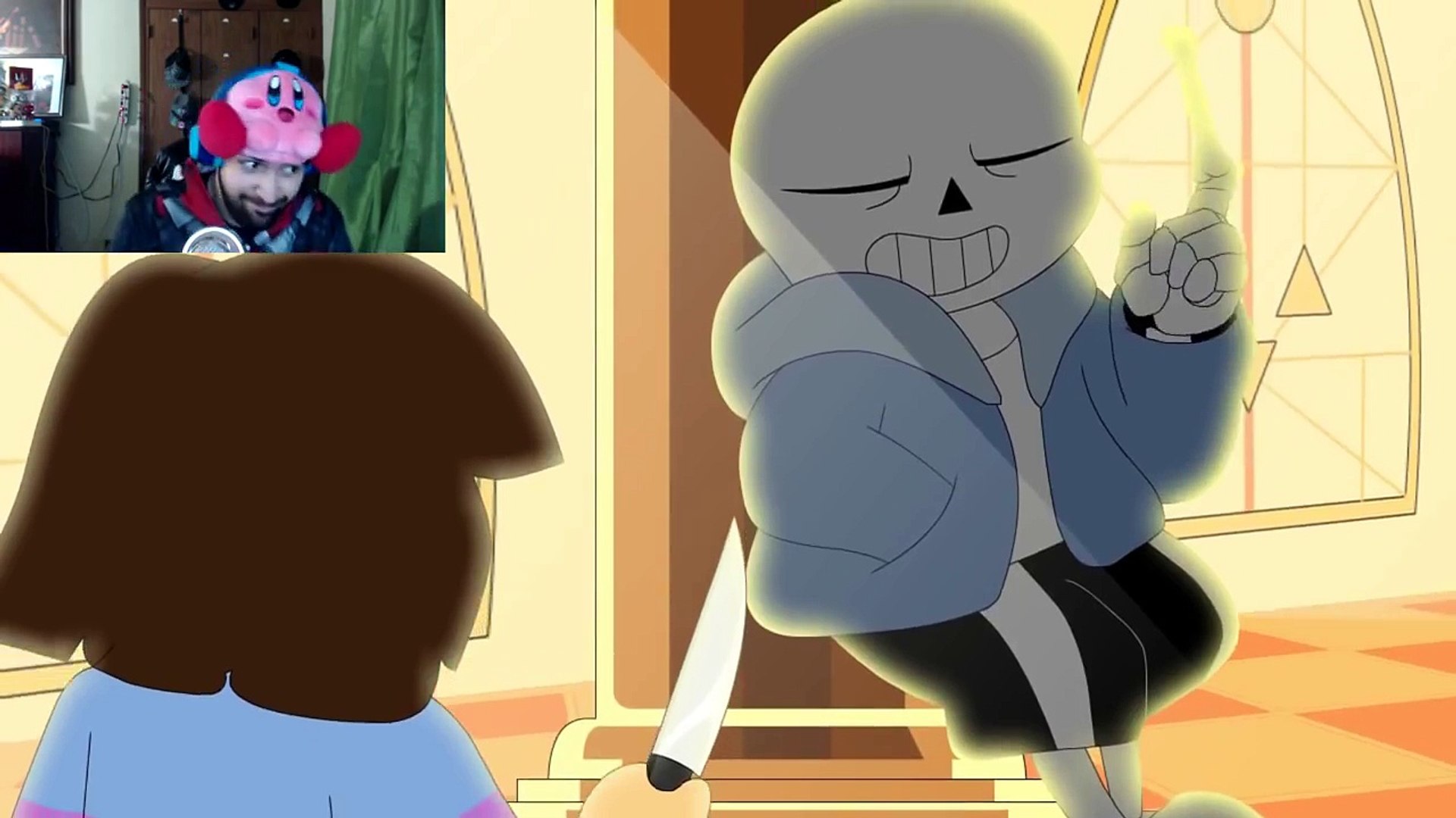 Kushowa Reacts To Sans Battle Stronger Than You Undertale Animation Video Dailymotion