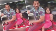 Salman Khan Takes Little Suzi For A RIDE
