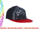 LEGO Wear - Gorra para niño tamaño 0 - 1 meses (52) color negro