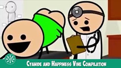 BEST Cartoon Vines of 2015 - Cyanide And Happiness Vine Compilation
