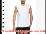 Lotto Sport Etos BS - Camiseta sin mangas para hombre tamaño XL color blanco