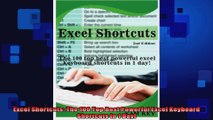 Excel Shortcuts The 100 Top Best Powerful Excel Keyboard Shortcuts in 1 Day