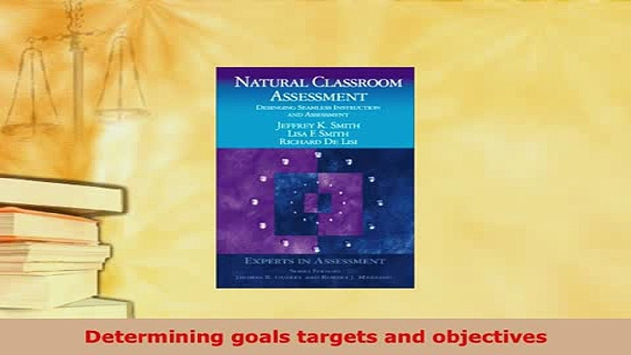 PDF  Natural Classroom Assessment Designing Seamless Instruction and Assessment Experts In PDF Full Ebook